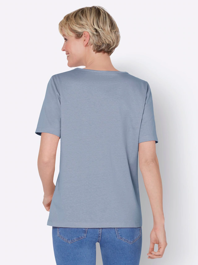 Classic Basics V-Shirt »Kurzarm-Shirt« 1 Stk.