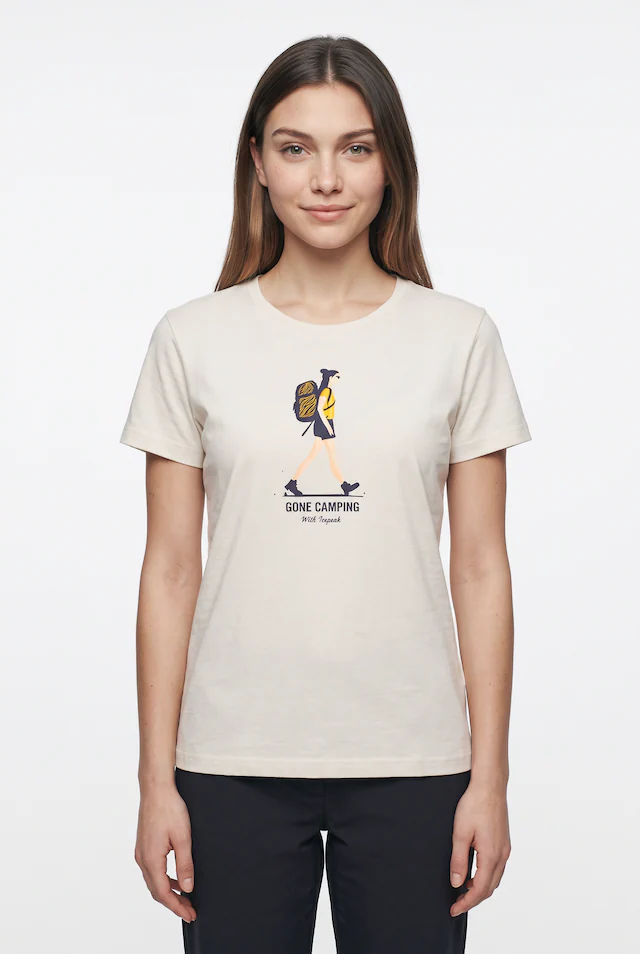 Icepeak T-Shirt »D T-SHIRT MARICOPA« Kurzarm, mit Rundhalsausschnitt, aus Baumwolle