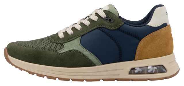 Rieker Sneaker , Schnürschuh, Halbschuh, Freizeitschuh mit gepolstertem Schaftrand
