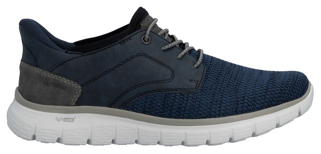 Rieker Slip-On Sneaker , Freizeitschuh, Halbschuh, Schlupfschuh, gepolsterter Fersenabschluss