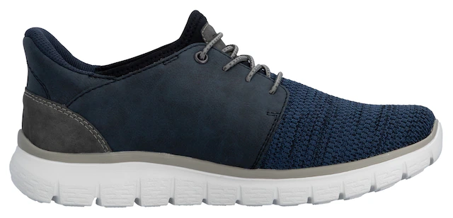 Rieker Slip-On Sneaker , Freizeitschuh, Halbschuh, Schlupfschuh, gepolsterter Fersenabschluss