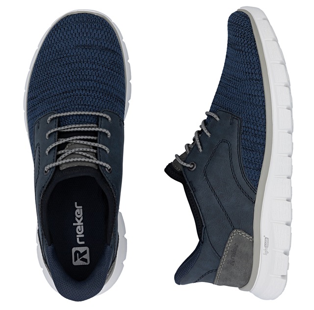 Rieker Slip-On Sneaker , Freizeitschuh, Halbschuh, Schlupfschuh, gepolsterter Fersenabschluss