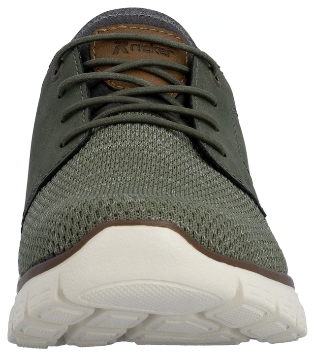 Rieker Slip-On Sneaker , Freizeitschuh, Halbschuh, Schlupfschuh, gepolsterter Fersenabschluss