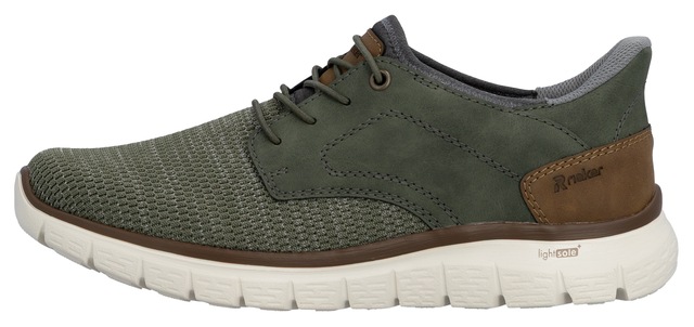 Rieker Slip-On Sneaker , Freizeitschuh, Halbschuh, Schlupfschuh, gepolsterter Fersenabschluss