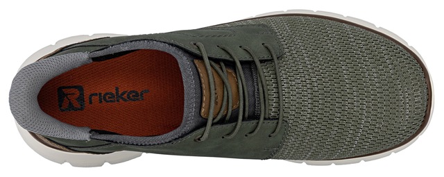 Rieker Slip-On Sneaker , Freizeitschuh, Halbschuh, Schlupfschuh, gepolsterter Fersenabschluss