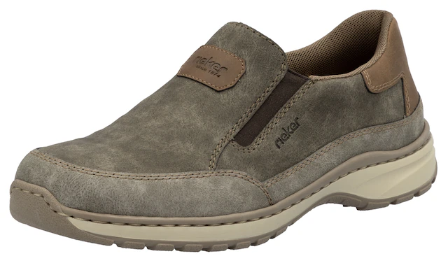 Rieker Slipper Slip-on-Sneaker, Freizeitschuh, Halbschuh mit Gummizug