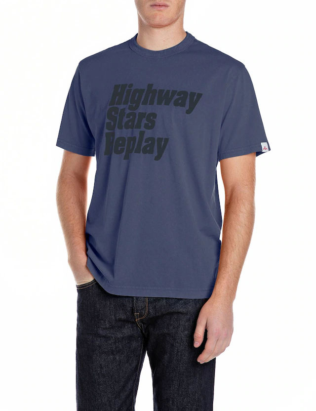 Replay T-Shirt mit Front-Print
