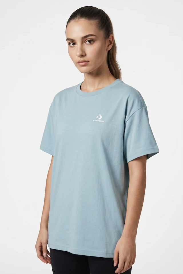 Converse Oversize-Shirt »WOMEN'S CONVERSE STAR CHEVRON OVERSIZED T-SHIRT« Oversize-Schnitt, aus Baumwolle, erhältlich in den Größen XS bis XXL