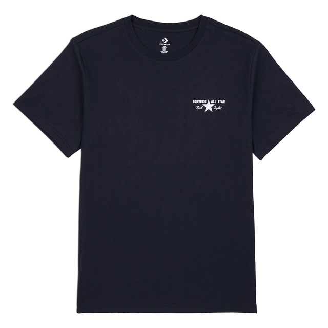 Converse T-Shirt »CONVERSE LICENSE PLATE TEE« Kurzarm-Design, mit Rundhalsausschnitt, aus Baumwolle