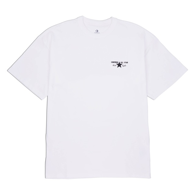 Converse T-Shirt »CONVERSE LICENSE PLATE TEE« Kurzarm-Design, mit Rundhalsausschnitt, aus Baumwolle