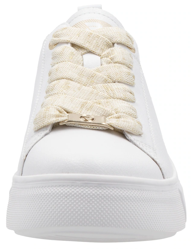 RIEKER Sport Plateausneaker , Schnürschuh, Halbschuh, Freizeitsneaker mit Soft-Einlage