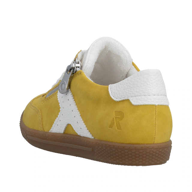 Rieker Sneaker Halbschuh, Freizeitschuh, Schnürschuh mit Reißverschluss
