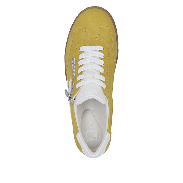 Rieker Sneaker Halbschuh, Freizeitschuh, Schnürschuh mit Reißverschluss