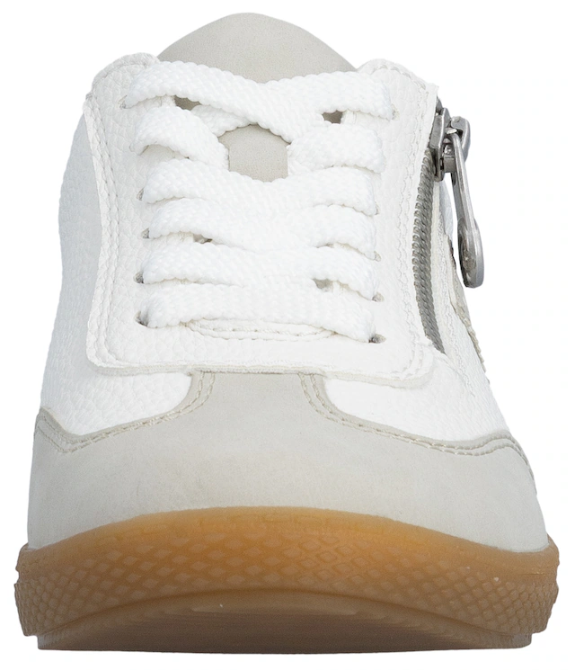 Rieker Sneaker Halbschuh, Freizeitschuh, Schnürschuh mit Reißverschluss