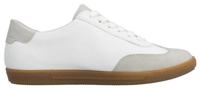 Rieker Sneaker Halbschuh, Freizeitschuh, Schnürschuh mit Reißverschluss