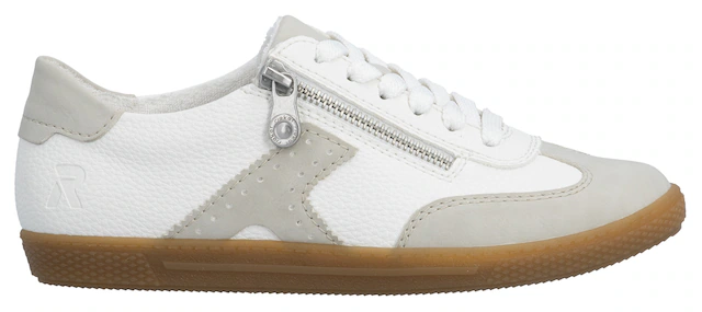 Rieker Sneaker Halbschuh, Freizeitschuh, Schnürschuh mit Reißverschluss