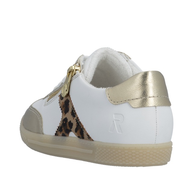 Rieker Sneaker Halbschuh, Freizeitschuh, Schnürschuh mit Reißverschluss