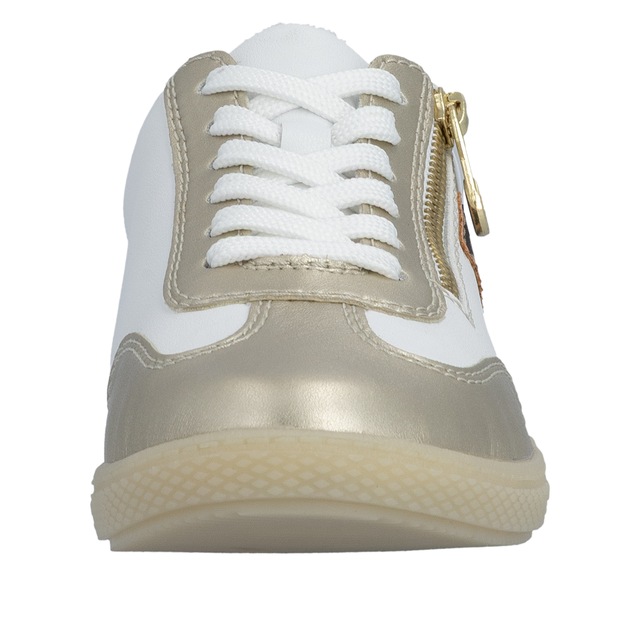 Rieker Sneaker Halbschuh, Freizeitschuh, Schnürschuh mit Reißverschluss
