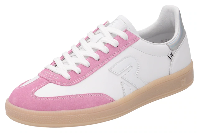 RIEKER Sport Sneaker »San Diego Swing2GO« Retro-Sneaker, Freizeitschuh, Halbschuh mit herausnehmbarem Fußbett