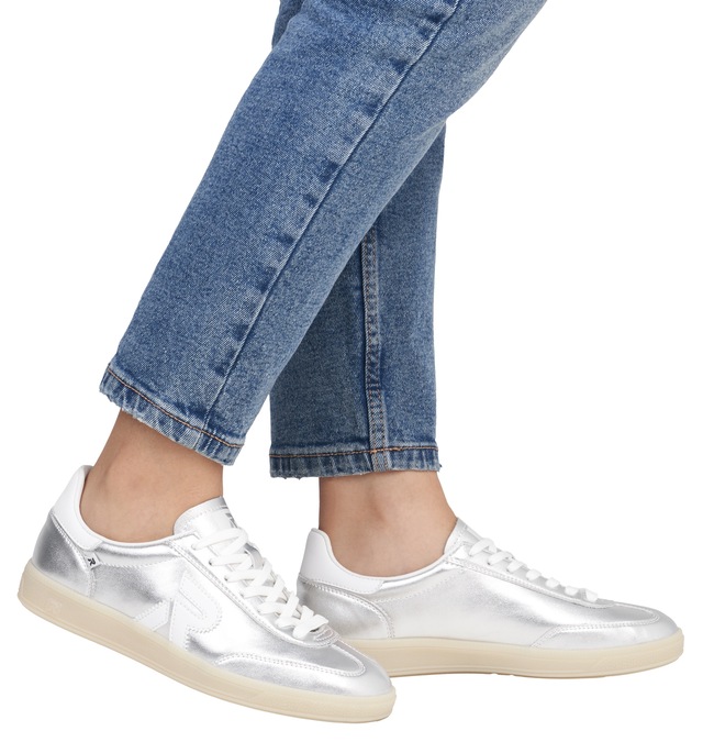 RIEKER Sport Sneaker »San Diego Swing2GO« Retro-Sneaker, Freizeitschuh, Halbschuh mit herausnehmbarem Fußbett