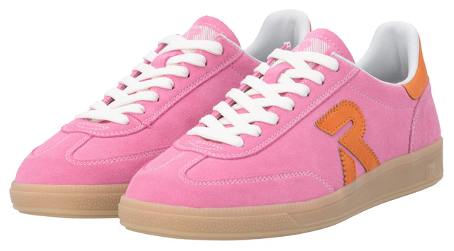 RIEKER Sport Sneaker »San Diego Swing2GO« Retro-Sneaker, Freizeitschuh, Halbschuh mit herausnehmbarem Fußbett