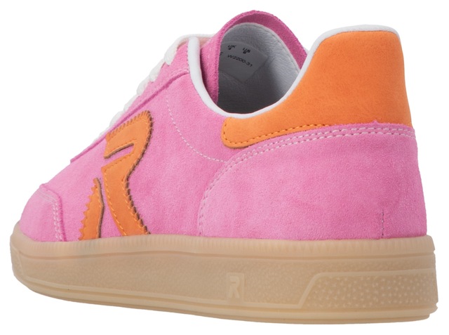 RIEKER Sport Sneaker »San Diego Swing2GO« Retro-Sneaker, Freizeitschuh, Halbschuh mit herausnehmbarem Fußbett
