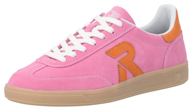RIEKER Sport Sneaker »San Diego Swing2GO« Retro-Sneaker, Freizeitschuh, Halbschuh mit herausnehmbarem Fußbett