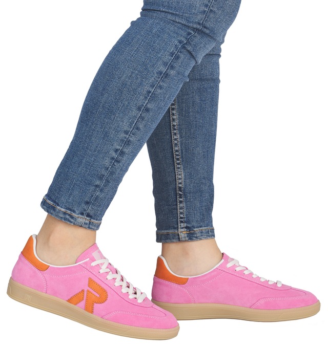RIEKER Sport Sneaker »San Diego Swing2GO« Retro-Sneaker, Freizeitschuh, Halbschuh mit herausnehmbarem Fußbett