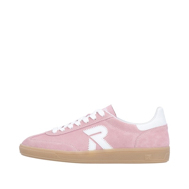 RIEKER Sport Sneaker »San Diego Swing2GO« Retro-Sneaker, Freizeitschuh, Halbschuh mit herausnehmbarem Fußbett
