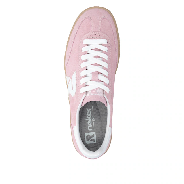 RIEKER Sport Sneaker »San Diego Swing2GO« Retro-Sneaker, Freizeitschuh, Halbschuh mit herausnehmbarem Fußbett