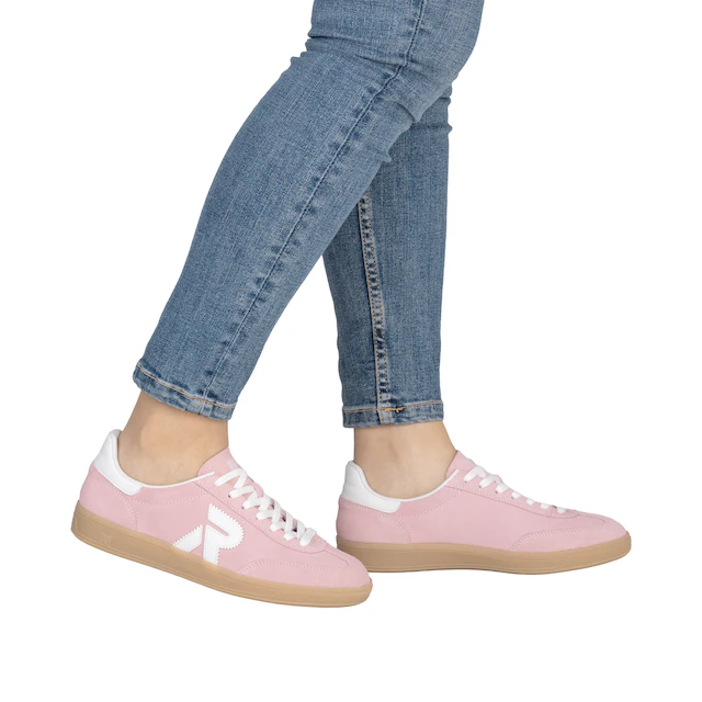RIEKER Sport Sneaker »San Diego Swing2GO« Retro-Sneaker, Freizeitschuh, Halbschuh mit herausnehmbarem Fußbett