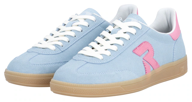 RIEKER Sport Sneaker »San Diego Swing2GO« Retro-Sneaker, Freizeitschuh, Halbschuh mit herausnehmbarem Fußbett