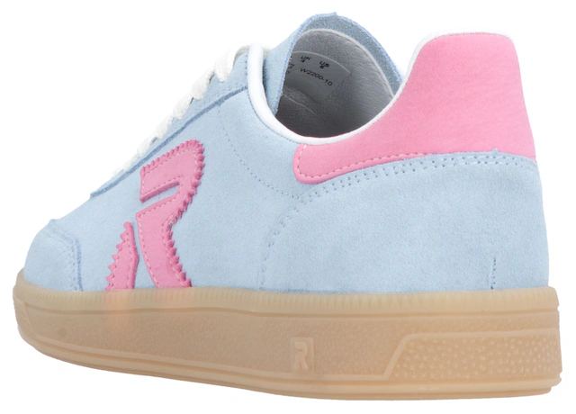 RIEKER Sport Sneaker »San Diego Swing2GO« Retro-Sneaker, Freizeitschuh, Halbschuh mit herausnehmbarem Fußbett
