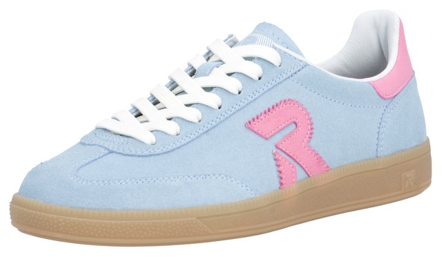RIEKER Sport Sneaker »San Diego Swing2GO« Retro-Sneaker, Freizeitschuh, Halbschuh mit herausnehmbarem Fußbett