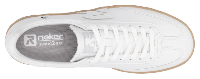 RIEKER Sport Sneaker »San Diego Swing2GO« Retro-Sneaker, Freizeitschuh, Halbschuh mit herausnehmbarem Fußbett