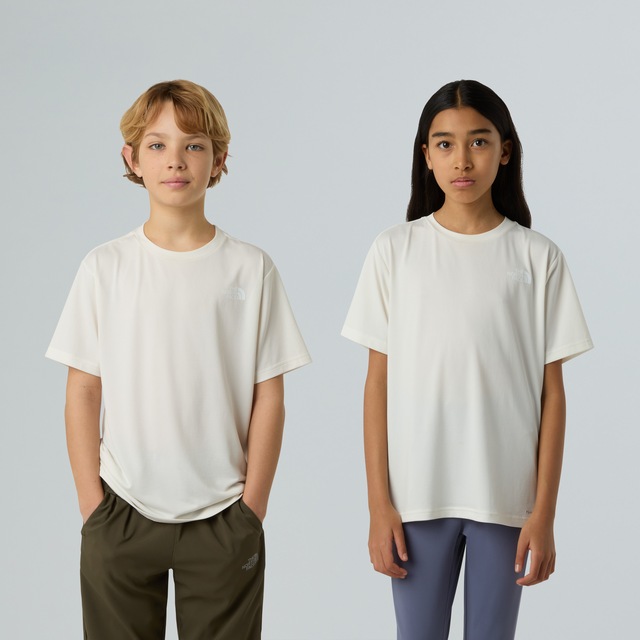 The North Face Funktionsshirt »TEEN NEW 24/7 SS TEE« sportlicher Stil, Kurzarm, schnell trocknendes Material, Logodrucke