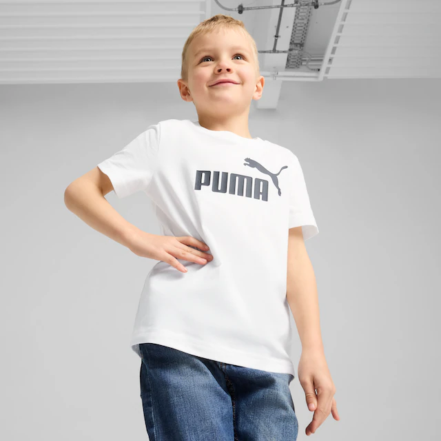 PUMA T-Shirt »ESS NO 1 LOGO TEE PS« Kurzarm, mit Rundhalsausschnitt, für Sportmode