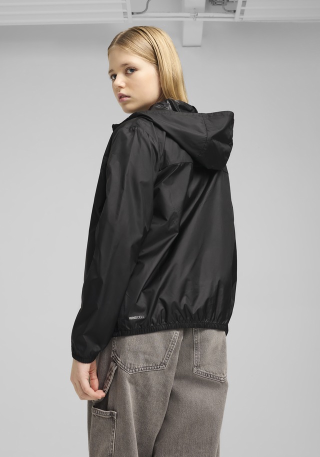 PUMA Windbreaker »ESS UV WINDBREAKER« mit Kapuze für Jugendliche, mit Kapuze, mit Eingrifftasche