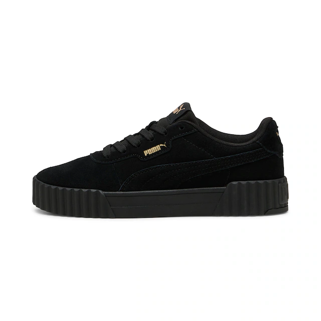 PUMA Sneaker »CARINA 30 SD« aus Wildleder, mit SOFTFOAM+ Einlegesohle, mit Schnürung