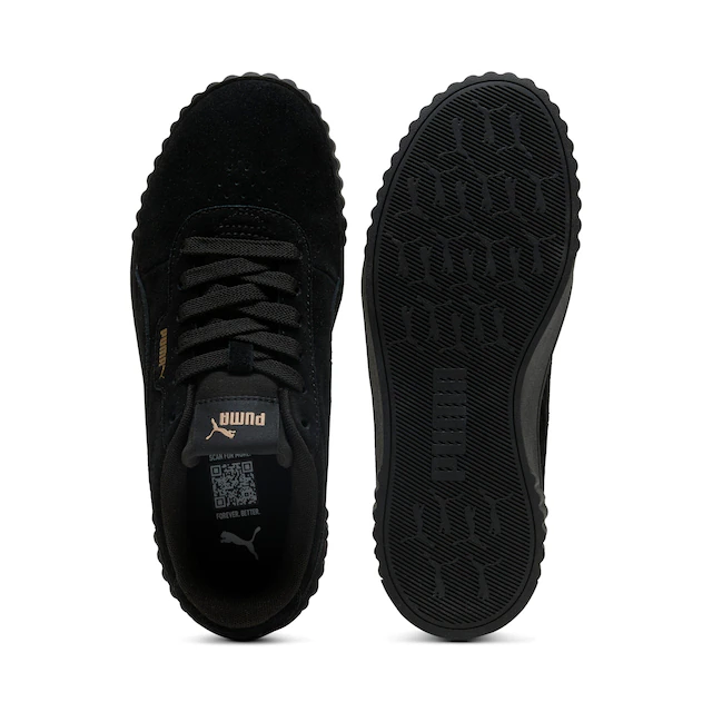 PUMA Sneaker »CARINA 30 SD« aus Wildleder, mit SOFTFOAM+ Einlegesohle, mit Schnürung