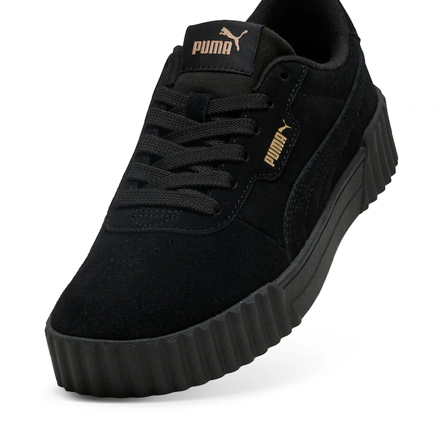 PUMA Sneaker »CARINA 30 SD« aus Wildleder, mit SOFTFOAM+ Einlegesohle, mit Schnürung