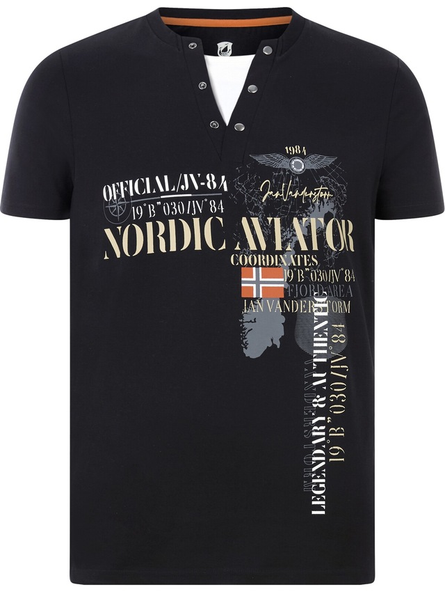 Jan Vanderstorm T-Shirt »T-Shirt ULJAS«