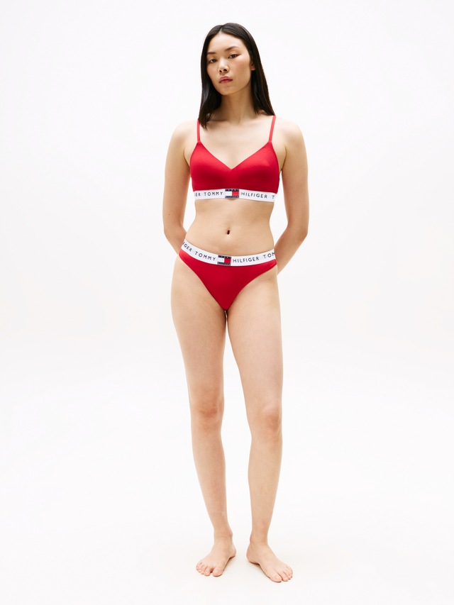 Tommy Hilfiger Underwear Bralette-BH »BRALETTE LIFT« mit kontrastfarbenen Details, mit Logoschriftzug