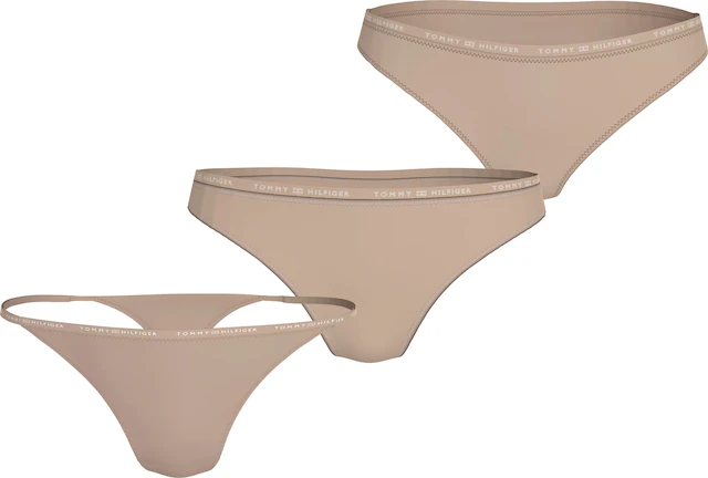Tommy Hilfiger Underwear Slip »3 PACK MULTI SHAPE BOTTOM« Packung, 3er, 3 Stk. mit Shape Effekt