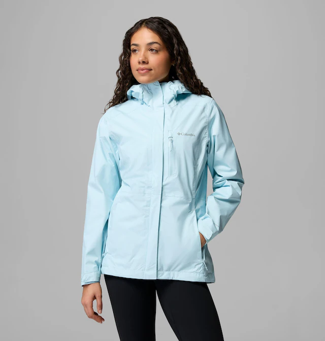 Columbia Regenjacke »Pouring Adventure III Jacket« mit Kapuze mit per Gummizug verstellbarer Kapuze, wasserdicht, winddicht