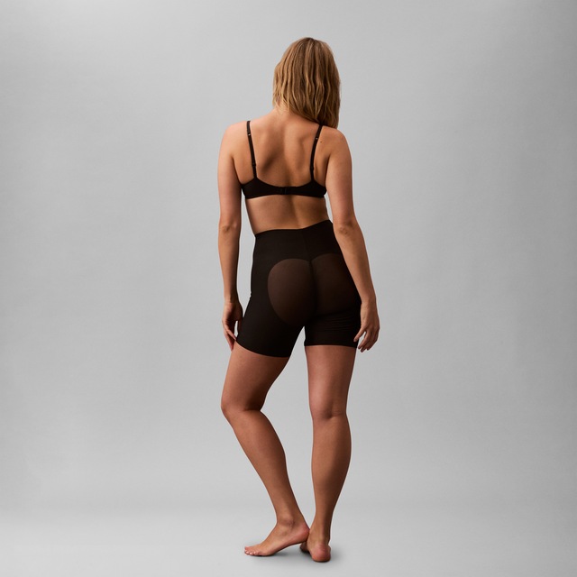 Calvin Klein Underwear Formpants »SCULPT FIRM THIGH SLIMMER SHORT« mit Mesh-Einsätzen, shapewear