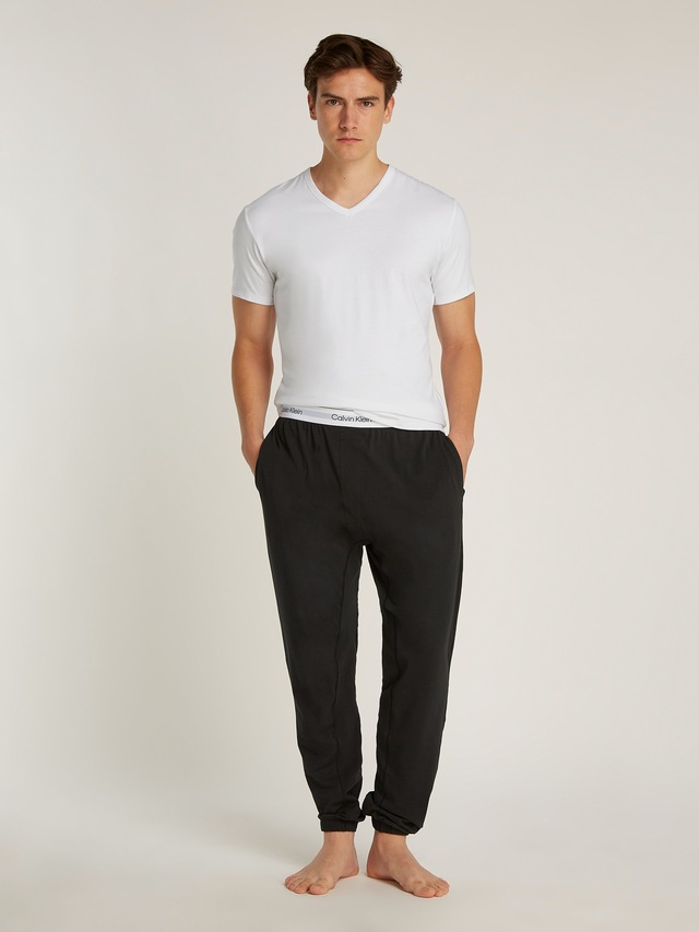 Calvin Klein Underwear T-Shirt »S/S V NECK 3PK« Packung, 3er-Pack, 3 mit Logo am Saum