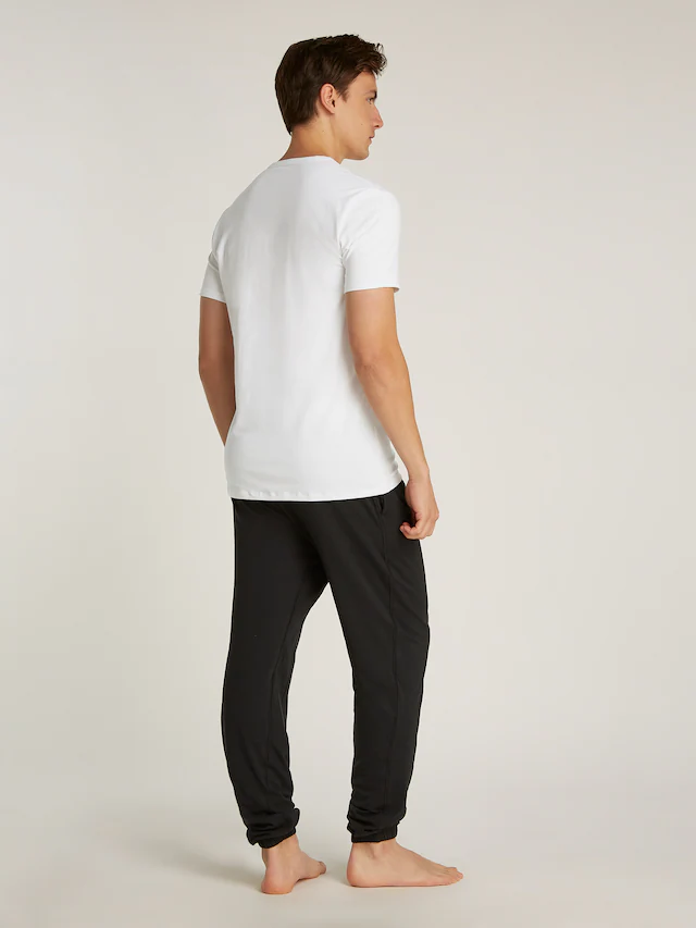 Calvin Klein Underwear T-Shirt »S/S V NECK 3PK« Packung, 3er-Pack, 3 mit Logo am Saum