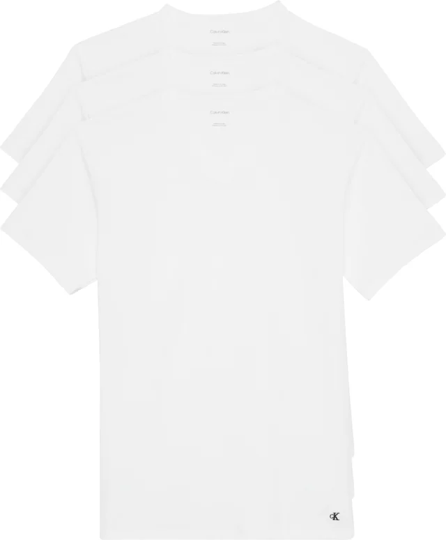 Calvin Klein Underwear T-Shirt »S/S V NECK 3PK« Packung, 3er-Pack, 3 mit Logo am Saum