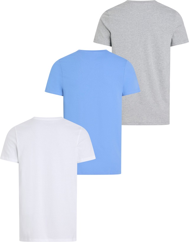 Calvin Klein Underwear T-Shirt »S/S CREW NECK 3PK« Packung, 3er-Pack, 3 Stk. mit Logostickerei